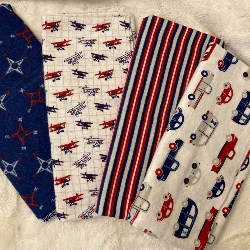4-Pack Baby Receiving Blankets